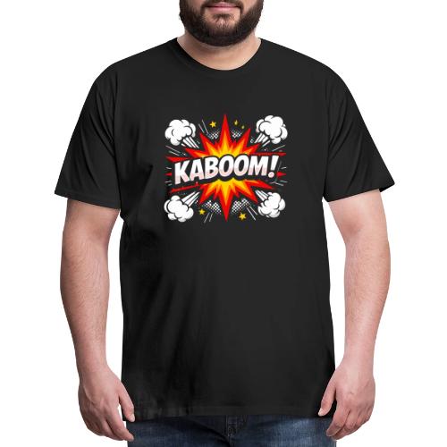 Kaboom Comic Explosion - Men's Premium T-Shirt