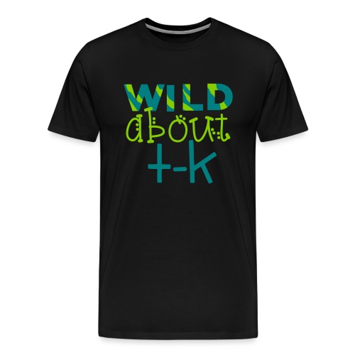 Wlid About TK Funky Teacher T-Shirt - Men's Premium T-Shirt
