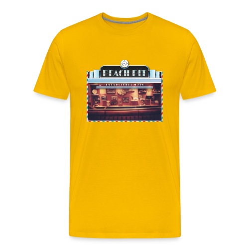 Peach Pit Shirt 90210 - Men's Premium T-Shirt
