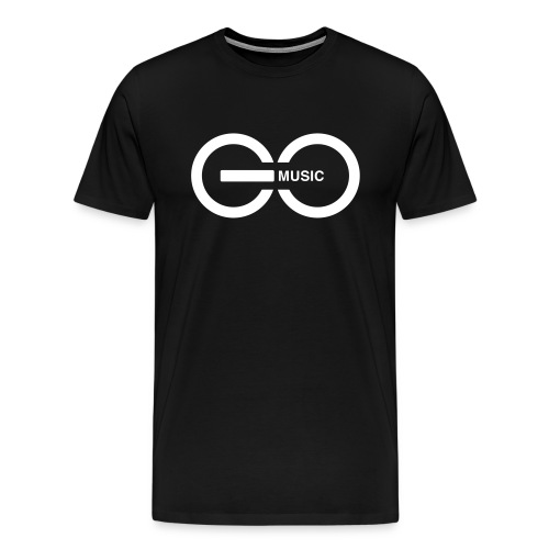 GOMusic logo - Men's Premium T-Shirt