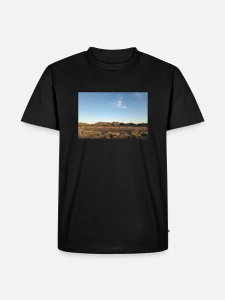 Blue Sky in the Desert - Men's Premium T-Shirt - black