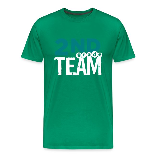 Bold 2nd Grade Team Teacher T Shirts