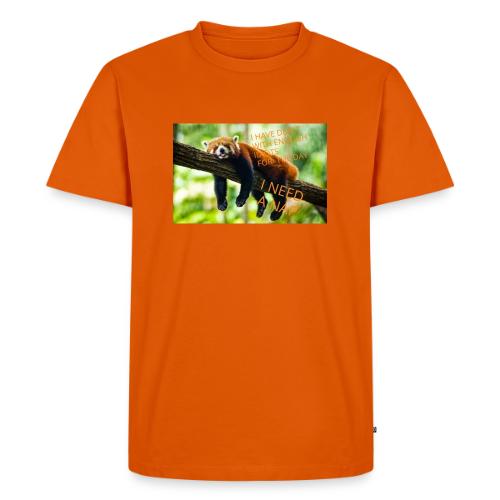 Fox napping meme - Men's Premium T-Shirt