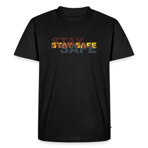 Stay Safe face mask - Men's Premium T-Shirt