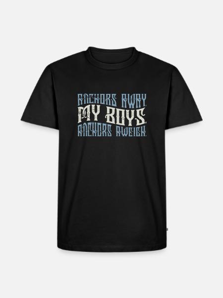Anchors Away - Men's Premium T-Shirt - black