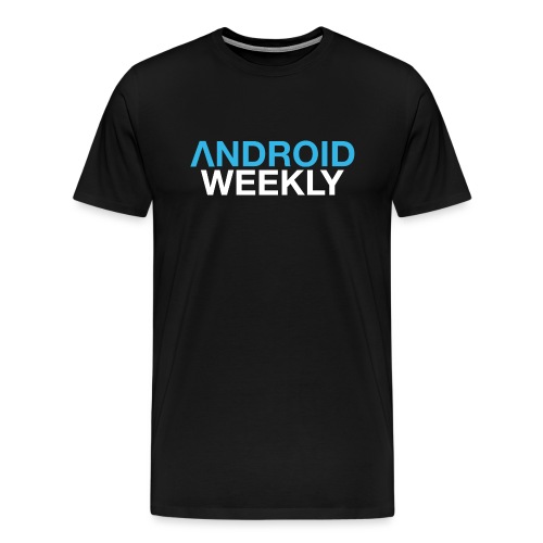 Android Weekly Logo - Men's Premium T-Shirt