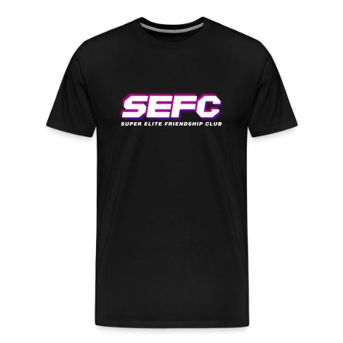 Super Elite Friendship Club Logo Vapor v2 - Men's Premium T-Shirt