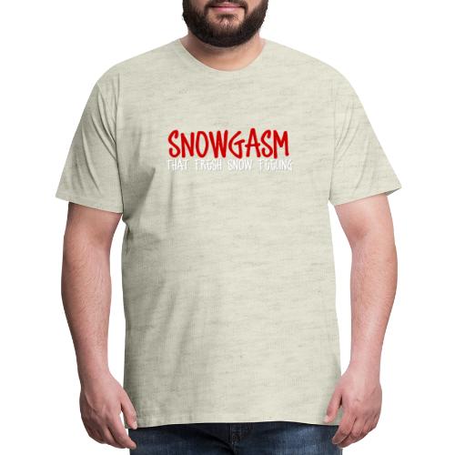 Snowgasm - Men's Premium T-Shirt