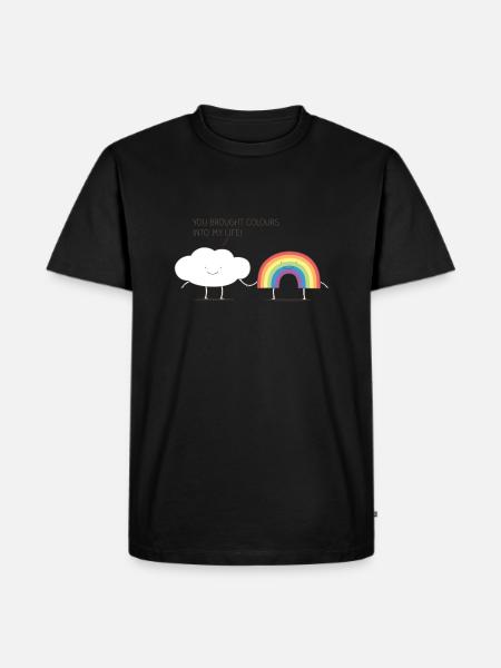 Rainbow Connection - Men's Premium T-Shirt - black