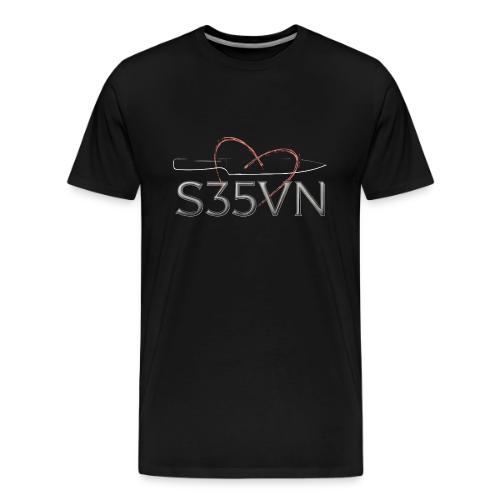 I Love S35VN Knife Steel Design - Men's Premium T-Shirt