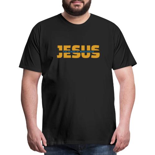 Jesus The Healer of Brokenness – Christian Faith - Men's Premium T-Shirt