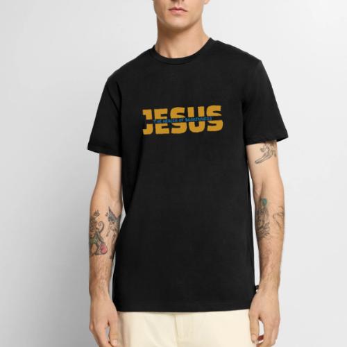 Jesus The Healer of Brokenness – Christian Faith - Men's Premium T-Shirt