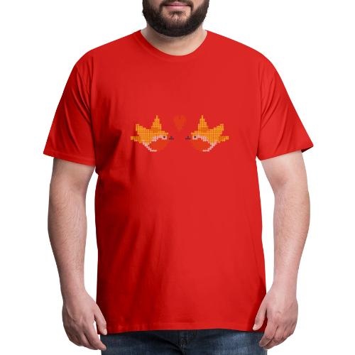love birds - Men's Premium T-Shirt