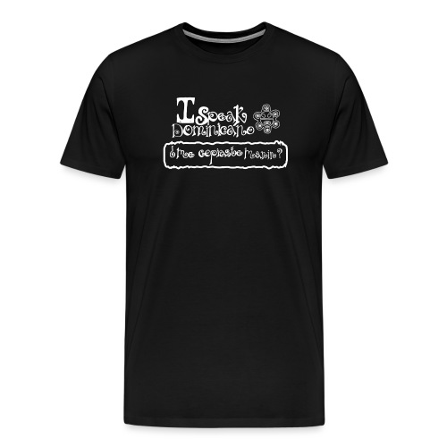 ispeakdominicano - Men's Premium T-Shirt