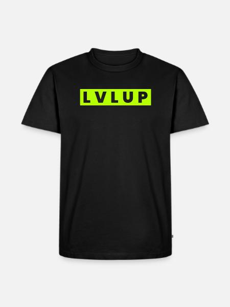 Level Up - Men's Premium T-Shirt - black