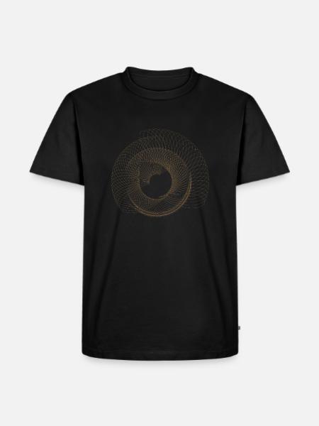 Abstract Dot Design - Men's Premium T-Shirt - black