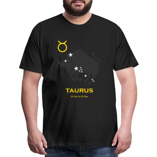 Taurus zodiac astrology horoscope - Men's Premium T-Shirt