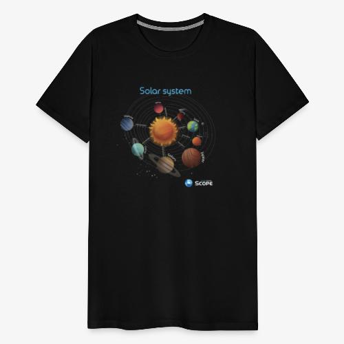 Solar System Scope : Solar System - Men's Premium T-Shirt