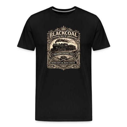 Black coal No. 7 - Men's Premium T-Shirt