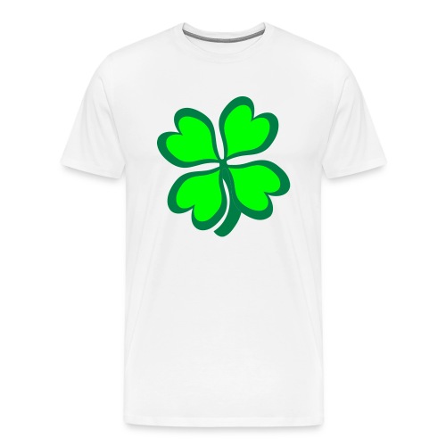 4 leaf clover - Men's Premium T-Shirt