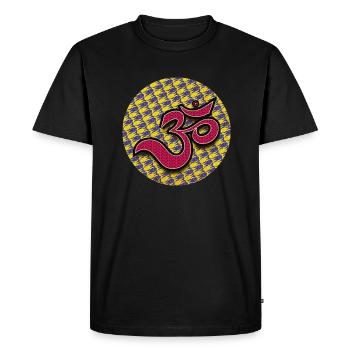 Spiritual Om Symbol - Men's Premium T-Shirt - black - Front - Nico (187cm)