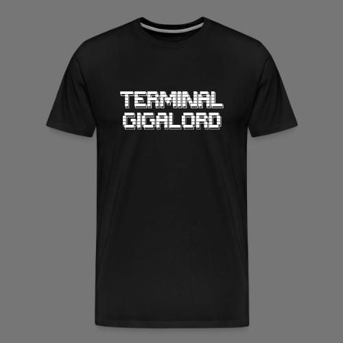 Terminal Gigalord ASCII - Men's Premium T-Shirt
