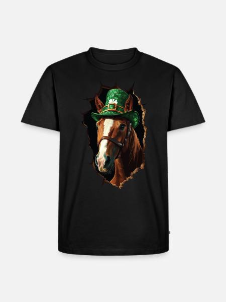 Horse - Men's Premium T-Shirt - black
