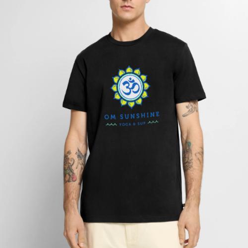 Om Sunshine Yoga transparent back original file - Men's Premium T-Shirt