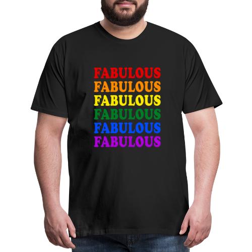 Fabulous Pride Flag - Men's Premium T-Shirt