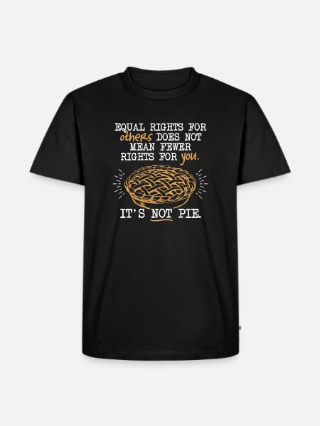 Equality Pie - Men's Premium T-Shirt - black