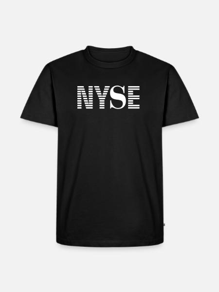 Nyse New York Stock Exchange - Men's Premium T-Shirt - black