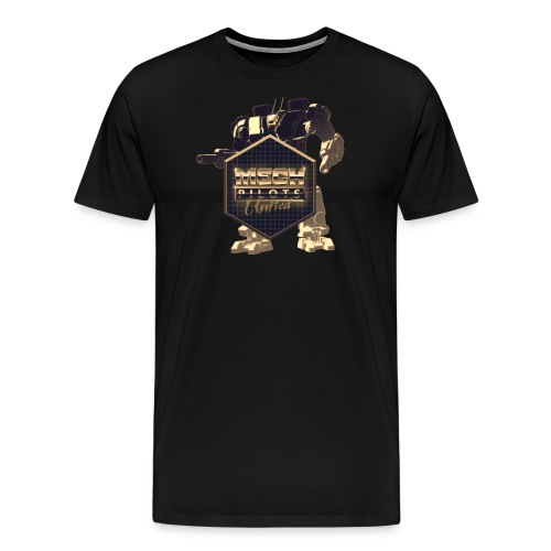 Mech Pilots United - Gold - Men's Premium T-Shirt