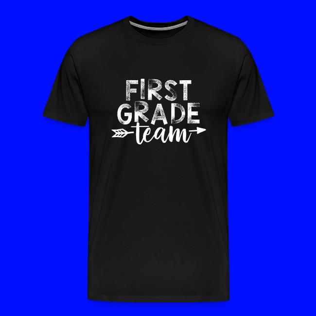 First Grade Team Arrow Teacher T-Shirts