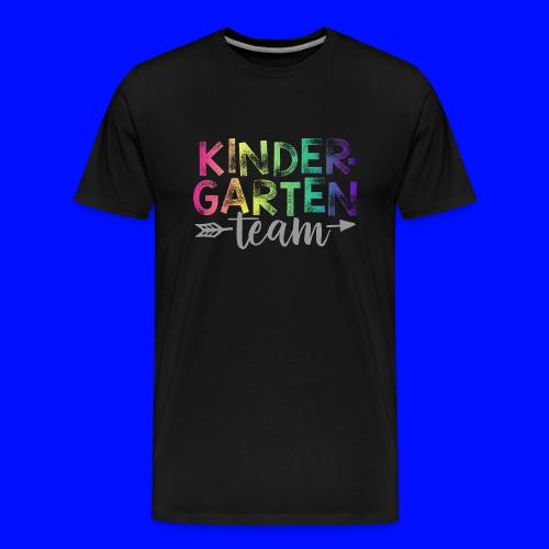 Kindergarten Team Teacher T-Shirts Rainbow - Men's Premium T-Shirt