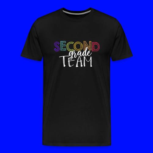 Second Grade Team Grade Level Team Teacher T-Shirt - Men's Premium T-Shirt