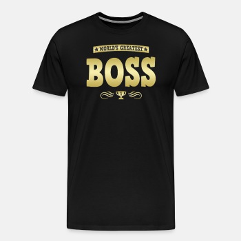 World's Greatest Boss - Premium T-shirt for men