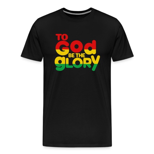 To God be the Glory - Men's Premium T-Shirt