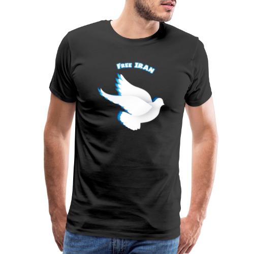 Free Iran Bird - Men's Premium T-Shirt