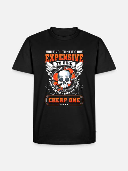 Painter Spray Can Craftsman - Men's Premium T-Shirt - black