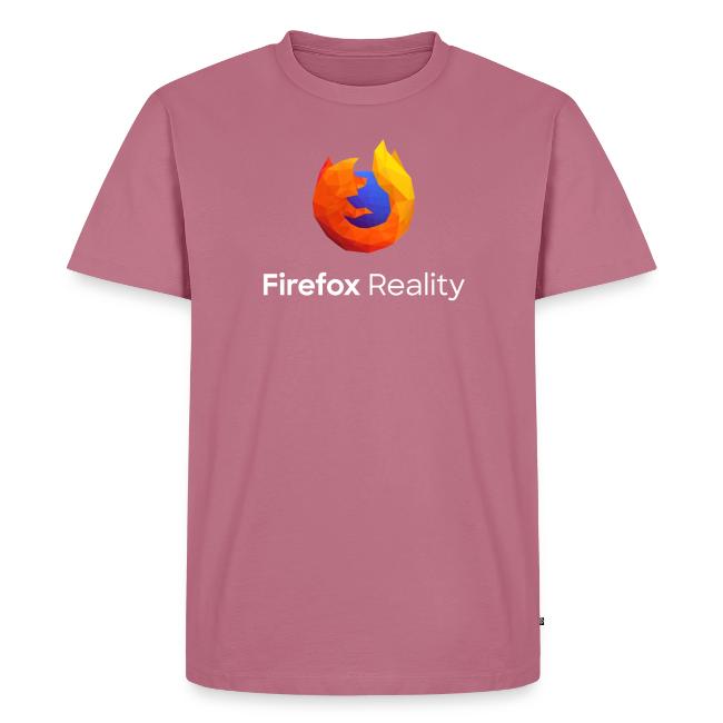 Firefox Reality - Transp., Vertical, White Text