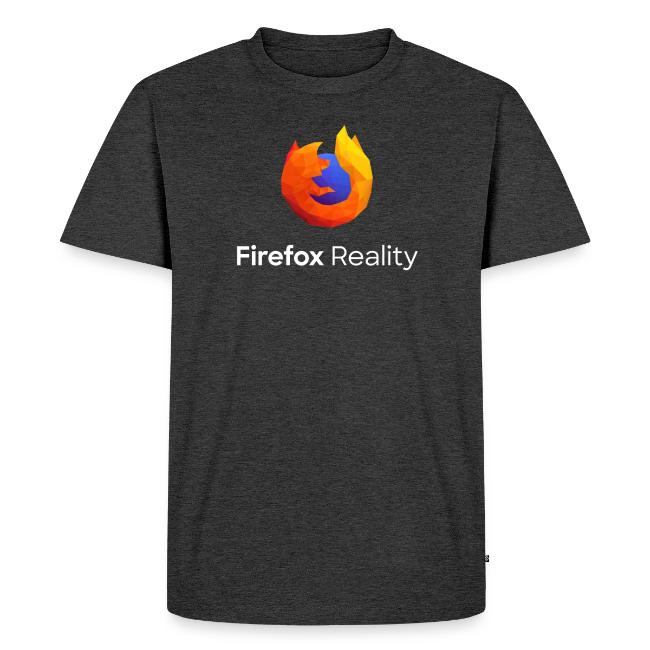 Firefox Reality - Transp., Vertical, White Text