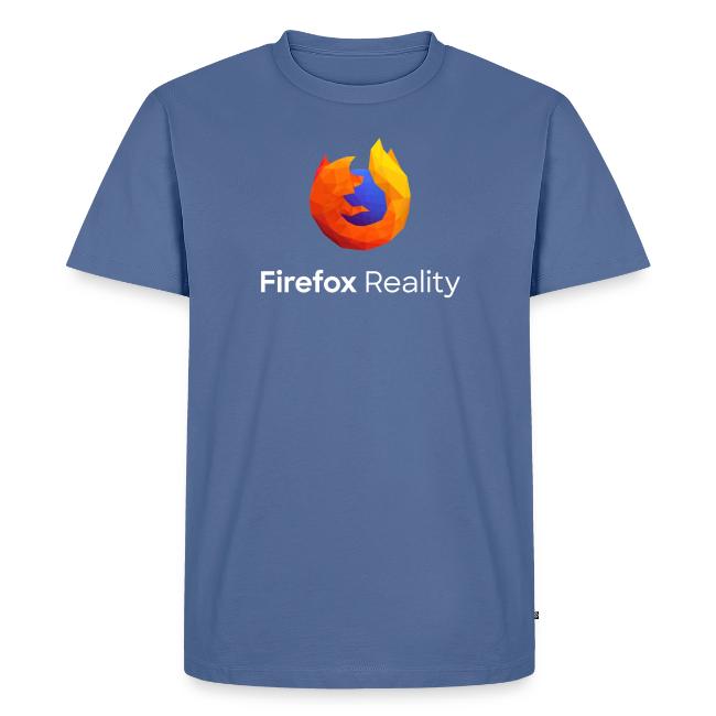 Firefox Reality - Transp., Vertical, White Text