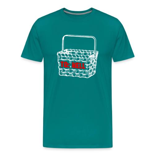 Going to Hell in a Handbasket - Men's Premium T-Shirt