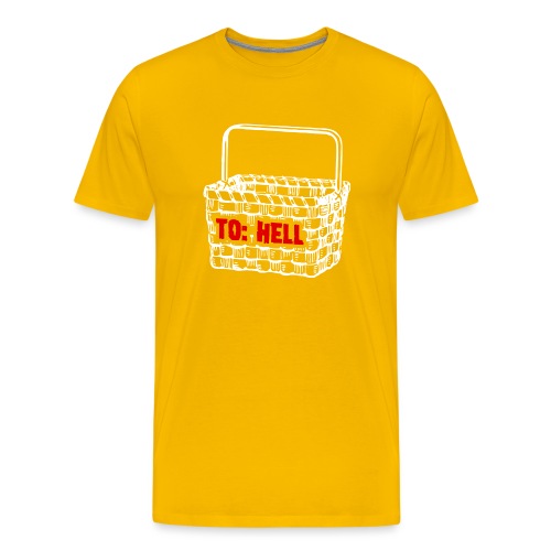 Going to Hell in a Handbasket - Men's Premium T-Shirt