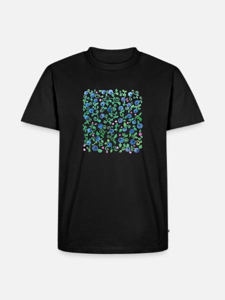 Blueberry Season - Men's Premium T-Shirt - black