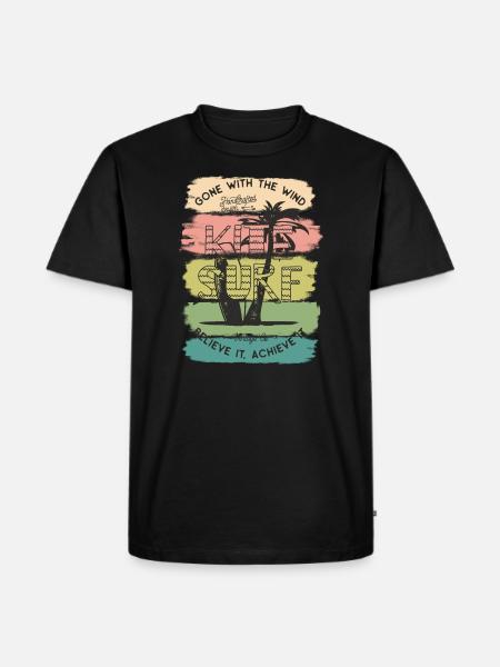 Kite Surf - Men's Premium T-Shirt - black