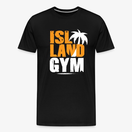 Island Gym 1 color IG - Men's Premium T-Shirt