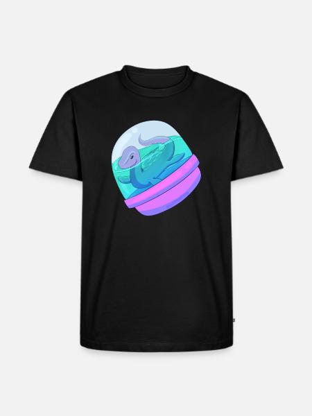 Capsule Cryptids Nessie - Men's Premium T-Shirt - black