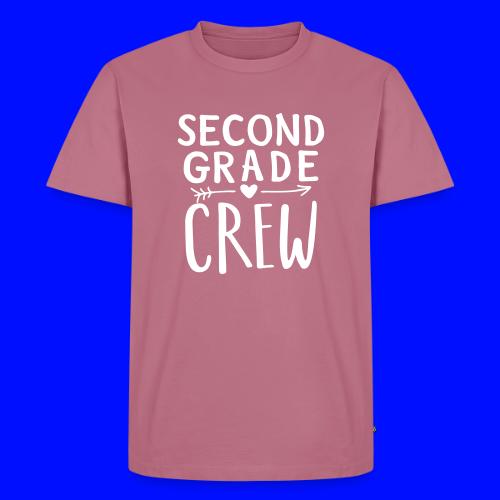 Second Grade Crew Heart Teacher T-Shirts - Men's Premium T-Shirt