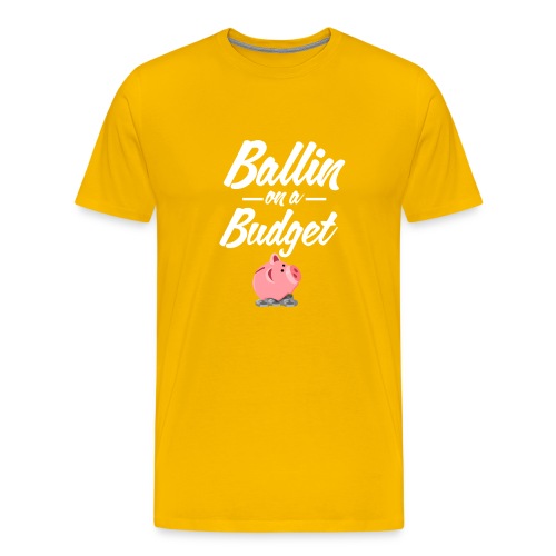 ballin white - Men's Premium T-Shirt